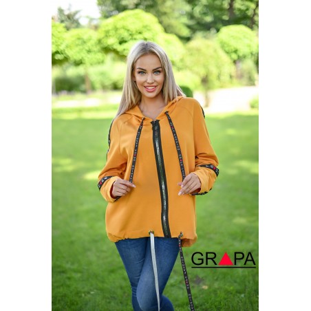 Miodowa bluza Tracy-1